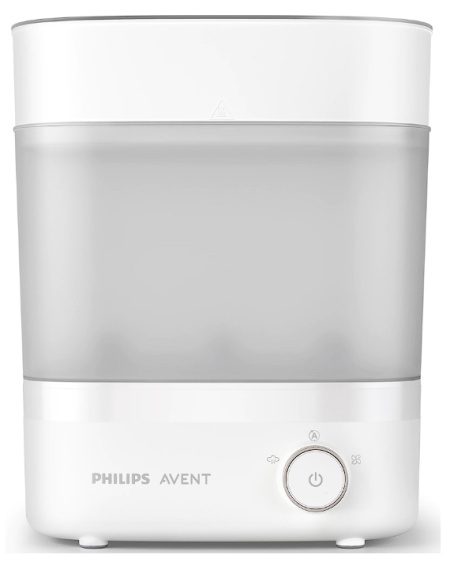 Sterilizator electric si uscator de biberoane Philips Avent Premium SCF293/00, sterilizare si uscare in 40 de min, tava de scurgere, design compact, 220V, Resigilat, Grad A