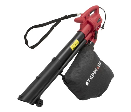 Suflanta si aspirator cu tocator pentru frunze Steinhaus PRO-BL3000, 6 trepte, 3000W, sac de 40L, Resigilat, Grad B
