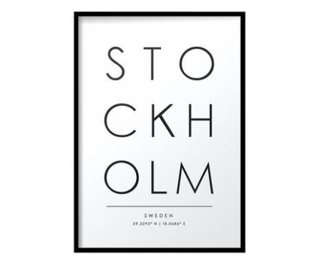 Tablou Stockholm, 30 x 40 cm - Img 1