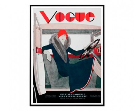 Tablou Vogue Vintage VII, 50 x 70 cm - Img 1