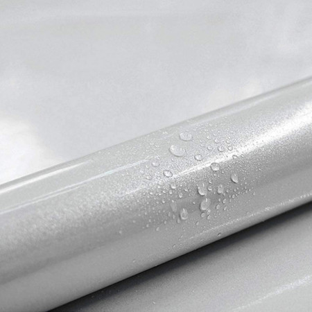 Tapet autoadeziv Decoroom, PVC, gri, 40 x 300 cm