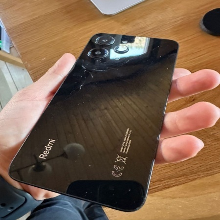 Telefon mobil Xiaomi Redmi 12, 4GB RAM, 128GB, 4G, Midnight Black, Resigilat, Grad B