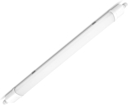 Tub neon LED Lumare, aluminiu, alb, 120 x 4,5 cm, 40W