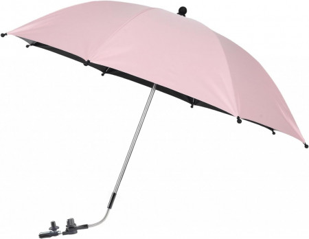 Umbrela pentru cărucior STARRY CITY, poliester/otel, roz, 85 x 80 cm