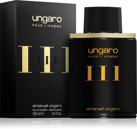 Apa de toaleta Emanuel Ungaro Pour L'Homme III, pentru barbati, 100ml