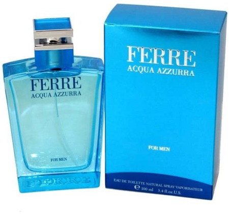 Apa de toaleta Gianfranco Ferré Acqua Azzura, pentru barbati, 100 ml