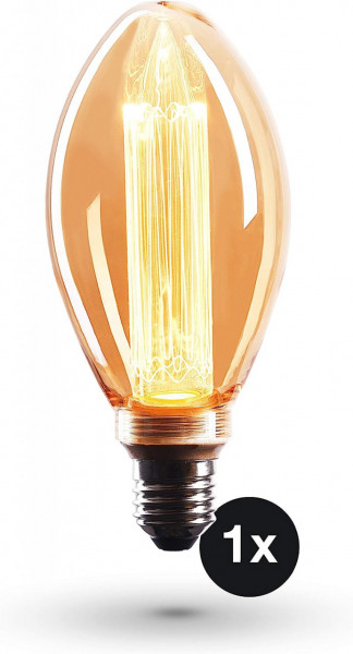 Bec Crown, LED, E27, alb cald, 7,5 x 16,3 cm, 4W