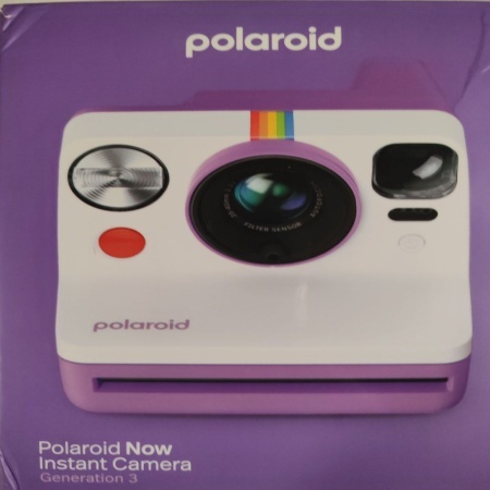 Camera Foto Instant Polaroid Now Gen 3, Purple, Resigilat, Grad B