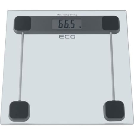 Cantar de persoane ECG OV 137 Glass, 180Kg, sticla, ultra subtire 17 mm