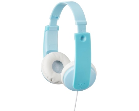 Casti JVC pentru copii HA-KD7-ZNE, Over-ear, albastru
