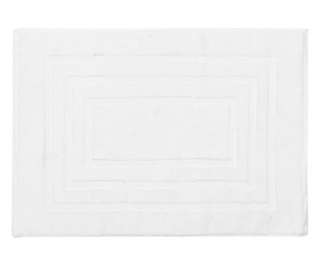Covor baie Lovely alb, 45 x 65 cm - Img 1