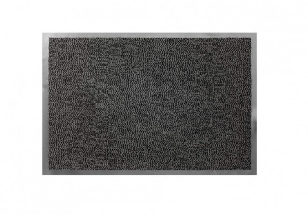 Covor de intrare GadHome, polipropilena, negru, 60 x 90 cm - Img 1