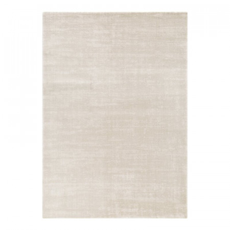 Covor Tiffany Low Pile Semi-Plain Shaggy, crem, 160 cm x 230 cm - Img 1
