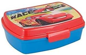 Cutie pentru pranz Disney Cars, plastic, multicolor, 16,5 x 11,5 x 5,5 cm