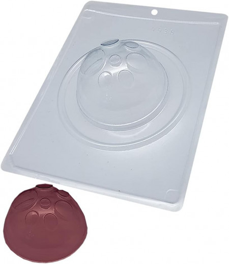 Forma pentru ciocolata BWB 9938, silicon/plastic, transparent, 18,5 x 24 cm - Img 1