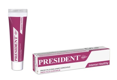 Gel President Profi pentru gingii inflamate, cu Clorhexidina 0,5 % 30ml