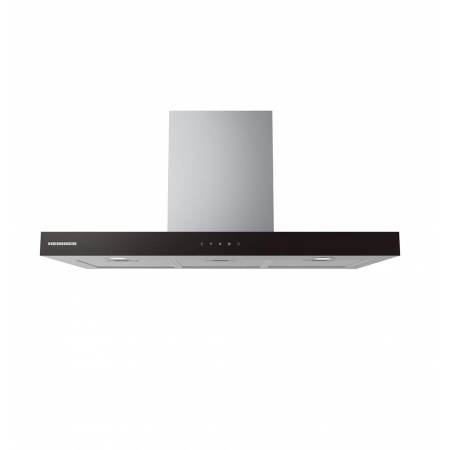 Heinner Hota decoratica HDCH-MD90TIX, 90 cm, design T-SHAPE, 800 m3/h, 4 trepte de viteza, 1 motor, control touch, Inox - Img 1