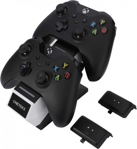 Incarcator dual controler pentru Xbox Series X / S Shumeifang, 2 X 1200 mAh