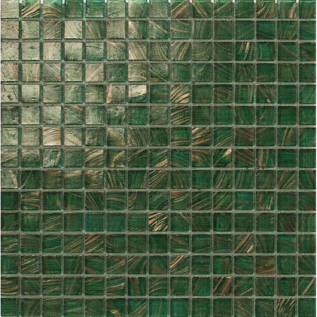 Mozaic din sticla Gregson, verde, 32,7 x 32,7 cm - Img 1