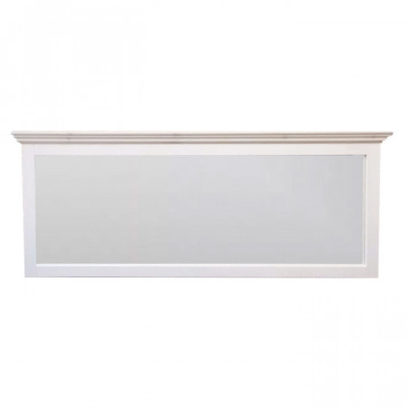 Oglinda Home Affaire, lemn masiv, alb, 180 x 62 cm - Img 1