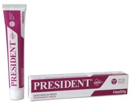 Pasta de dinti PresiDent Antibacterial cu Clorhexidina 0,2%, actiune antibacteriana 50ml