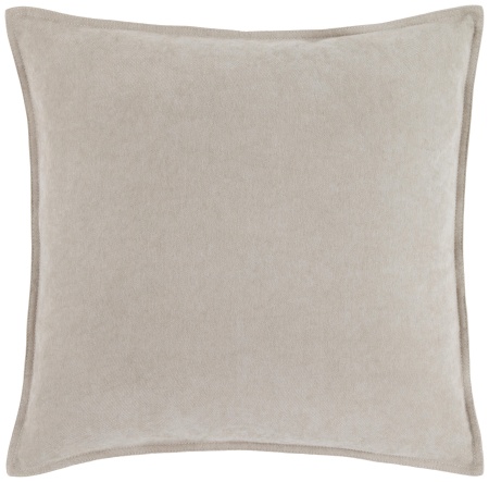 Perna decorativa Nathi, poliester, taupe, 45 x 45 cm