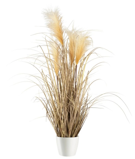 Planta artificiala Pampas I în culori naturale, 92cm