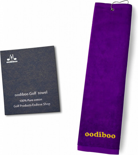 Prosop Oodiboo, bumbac, violet, 40,9 x 54,9 cm
