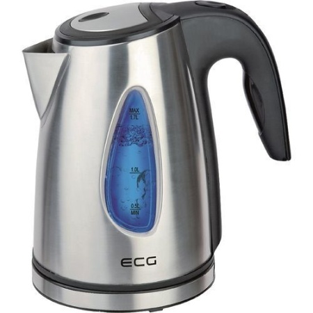 RESIGILAT - Cana electrica fierbator ECG RK 1740, 2000 W, 1,7 L, otel inoxidabil