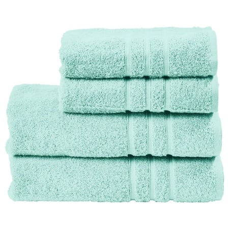 Set 4 prosoape de baie Daily Uni, bumbac, verde menta