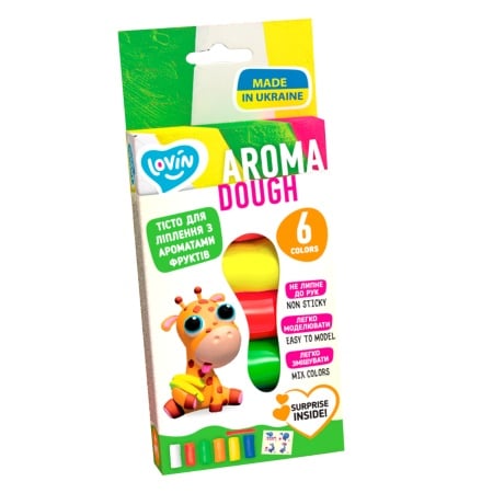 Set plastilina Lovin 6pcs*15gr - Aroma