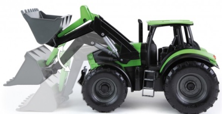 Tractor cu cupa functionala plastic Deutz Fahr Agrotron 7250 Worxx pentru copii 45 cm