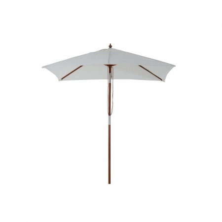 Umbrela de soare, gri deschis/maro, 200 x 150 cm - Img 1