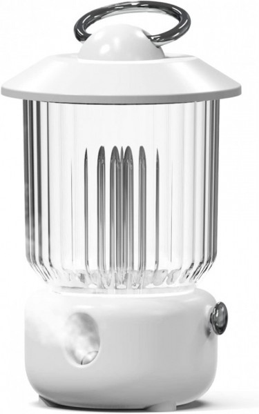 Umidificator portabil raincarcabil Vintoney, lampa, ABS, alb, 2000mAh, 260 ml