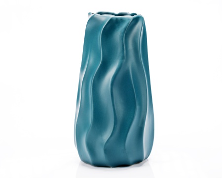 Vaza decorativa "NEW Waves" verde