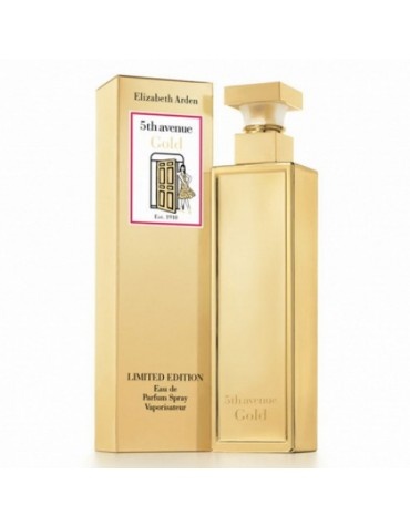 Apa de parfum, Elizabeth Arden 5th avenue Gold Editie Limitata, De Dama, 125ml