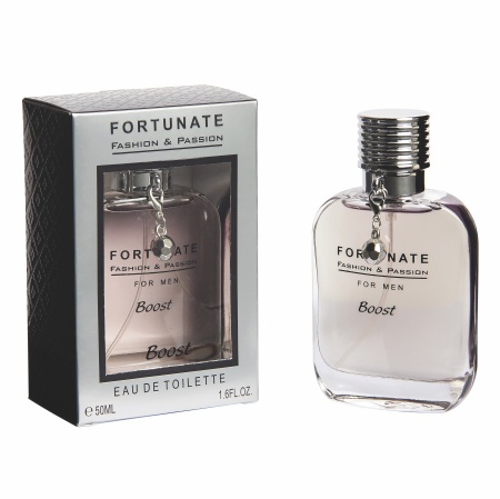 Apa de toaleta Barbati, Fortunate, Boost, 50 ml - Img 1