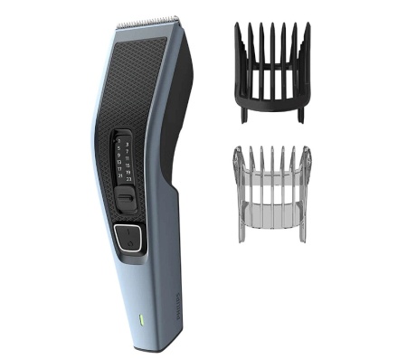 Aparat de tuns PHILIPS HC3530/15, pieptene ajustabil, 0.5-23mm, 13 trepte, 75 min, Negru/Gri, Resigilat, Grad A