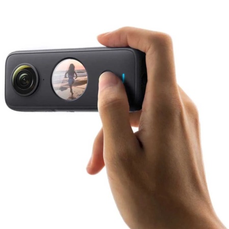 Camera video sport INSTA360 One X2, 5.7K, Wi-Fi, Bluetooth, negru, RESIGILATA (ca noua), GARANTIE 1 AN
