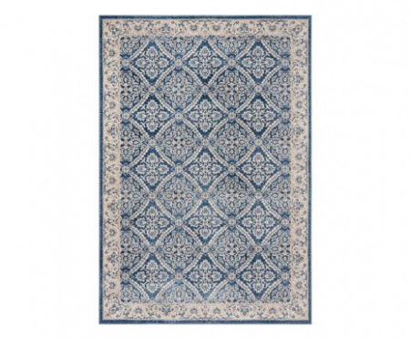 Covor Bryn, textil, fildes/albastru, 160 x 229 cm - Img 1