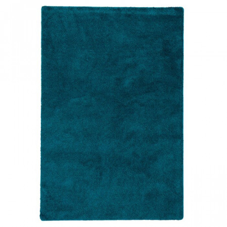 Covor Johnie, poliamida, albastru, 160 x 240 cm - Img 1