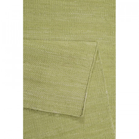 Covor Rainbow țesut manual, verde lime, 160 x 230 cm - Img 1