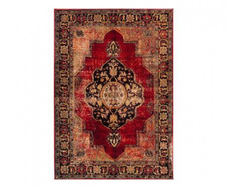 Covor Safavieh Vintage persan tradițional oriental, roșu/multicolor, 79 x 152 cm - Img 1
