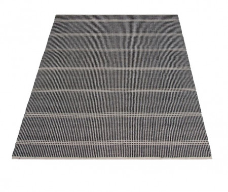 Covor Timbers, textil, negru/gri, 160 x 230 cm