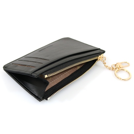 Etui pentru carduri Casual, Ella Icon, Negru, 14x9cm