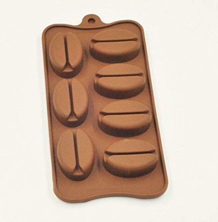 Forma pentru ciocolata Selecto Bake, silicon, maro, 21 x 11 x 2cm.