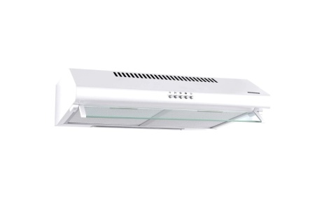 Hota traditionala Heinner CH-400, Putere de absorbtie 326.4 mc/h, 2 Motoare, 3 Trepte putere, Iluminare LED, Filtru lavabiil, 60 cm, Alb