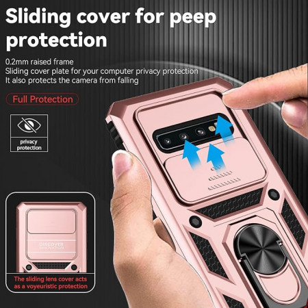 Husa de protectie pentru Samsung Galaxy S10, TPU, roz, 6.1