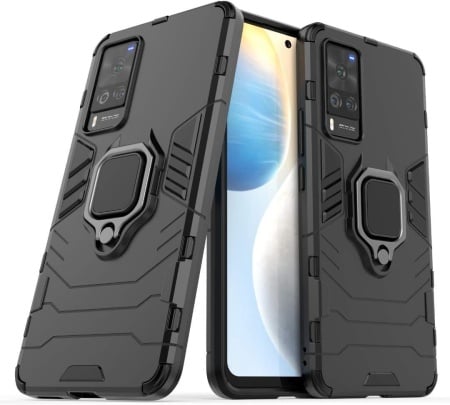 Husa de protectie rezistenta la socuri pentru Samsung Galaxy S23 Ultra TenDll, TPU/PC, negru, 6,5 inchi