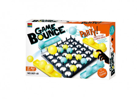 Joc interactiv Bounce Game MEISHANG, plastic, albastru/negru/galben - Img 1